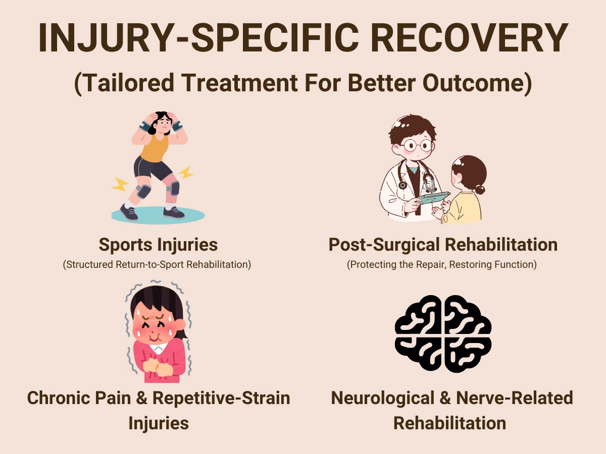 Injury-Specific Recovery